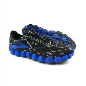 Brooks Neuro Men's 11.5 Black/Royal Blue/Yellow